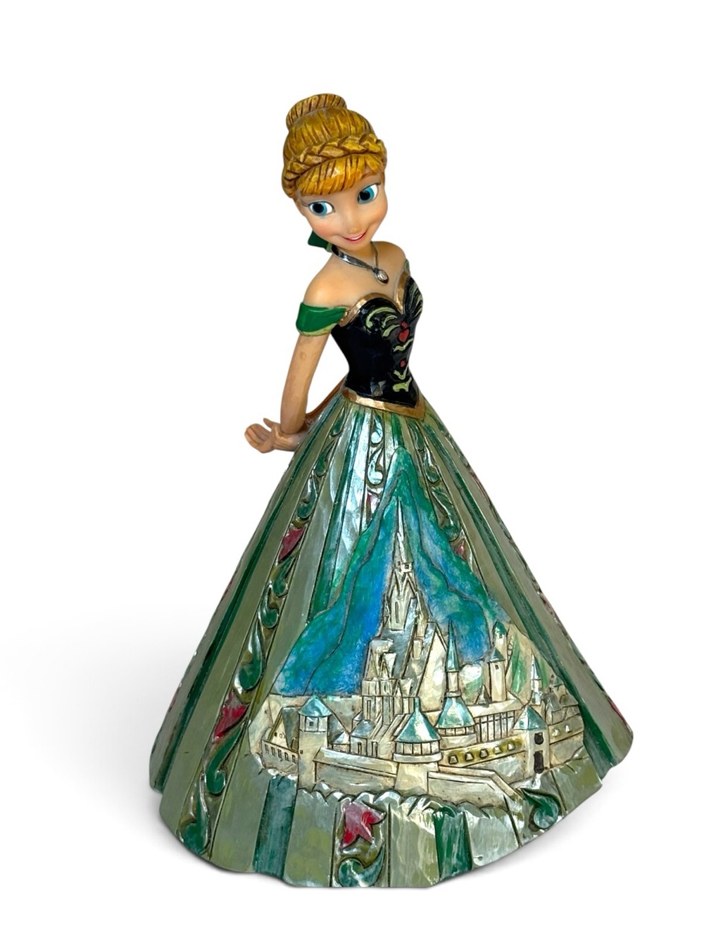 Disney Traditions Jim Shore Frozen Princess Anna Arendelle Royalty 4048661 Unbox